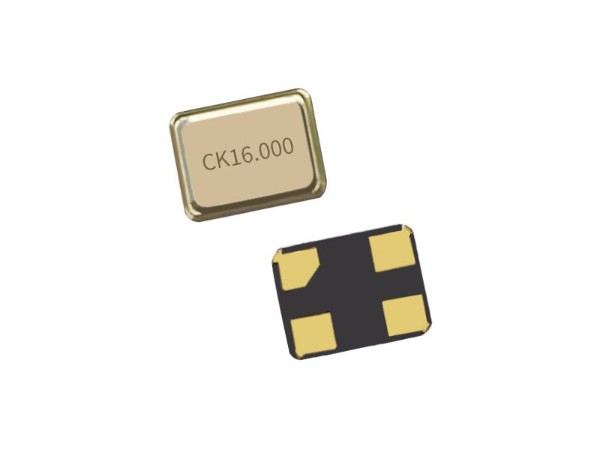 科琪生產4腳金屬SMD2520 16MHZ 12PF 10PPM晶振